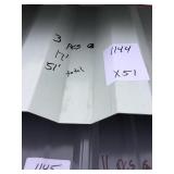 24 Gauge Panel 36 Metal Roofing x 51 LF