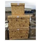 16" Vertical Seam Striated Metal Panels x 1388 LF