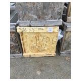 Vertical Seam Striated 12 Metal Siding x 184 LF