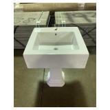 23.5" Pedestal Sink