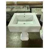 23.5" Pedestal Sink