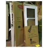 3 - 32"  storm doors