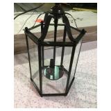 10" 3-light lantern pendant fixture