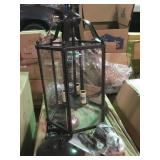 10" 3-light lantern pendant fixture