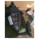 one light wall mount lantern fixture