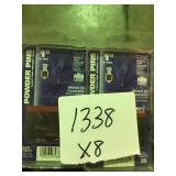 Powers 1in powder pins x8.