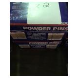 Powers 3in powder pins w/ 1in washer x2
