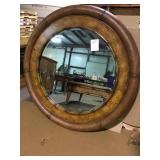 50in. Round decorative mirror