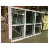 SilverLine Triple Single Hung window