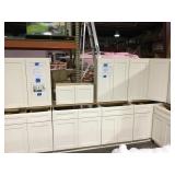 36" Arcadia Linen kitchen set