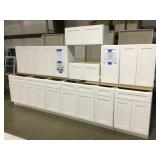 30" Arcadia White Kitchen