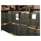 36" New Castle Grey Kitchen