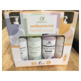 Multi scented Anti-bacterial hand soap 4pk x12