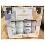 Multi scented Anti-bacterial hand soap 4pk x12