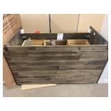 35.5" Wall Vanity Base (No Top)