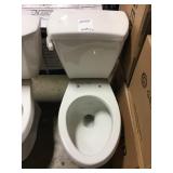 2 Piece White Gerber Elongated Toilet
