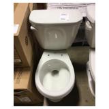 2 Piece White Gerber Round Toilet
