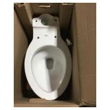 Elongated Toilet Bowl w/ Seat **AS IS
