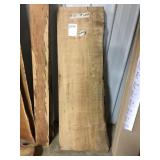 4ft 10in x 17in Maple wood slab.