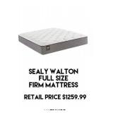 Sealy Walton Full Size Firm Mattress