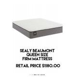 Sealy Beaumont Queen Size Firm Mattress