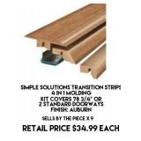 Simple Solutions Transition Strips x 9