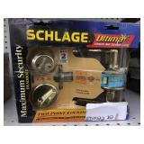 Schlage Ultima Exterior Door Handle & Deadbolt x 2