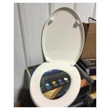 Biscuit Traditional Elongated Toilet Seats
