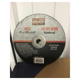7in. Cutoff wheel x 20