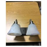 2 Light 12" Bath Vanity Wall Light x 2