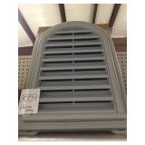14"x22" round top gable vents