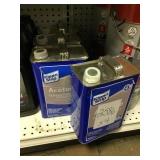 1 GAL Acetone x 4