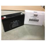 6V 10Ah Sealed Lead Acid Battery x 10