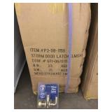 Solid Brass Storm Door Latch x 8 boxes