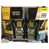2 pack of 14 foot ratchet straps