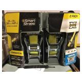 2 pack of 14 foot ratchet straps