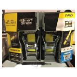 2 pack of 14 foot ratchet straps x 2