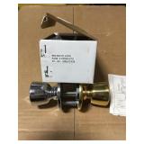 bed/bath locking set doorknob x24