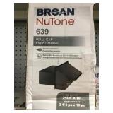 Broan roof & wall caps x7