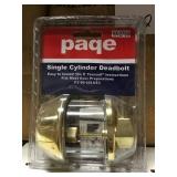 Single cylinder deadbolt x12