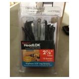 2-7/8" heavy duty wood screws x 10packs