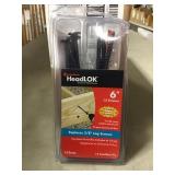 6" wood screws x 10 packs