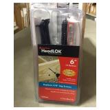 6" wood screws x 10 packs