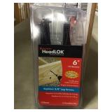 6" wood screws x 10 packs