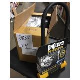 Onguard 8009 Bulldog U-lock x 4