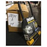 Onguard 8009 Bulldog U-lock x 4