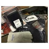 Welding helmet, med jacket,caps & gloves