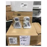 Chrome toilet paper holder x 6