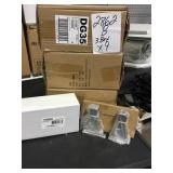 Satin nickel toilet paper holder x 9