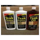 Teak care kit x 2 boxes